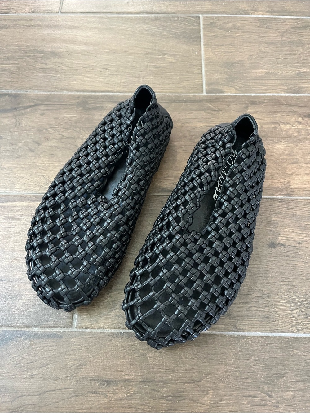 Matisse Black Woven Flats
